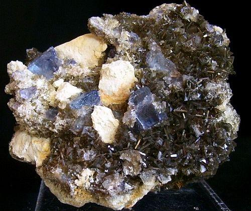 Baryte With Fluorite