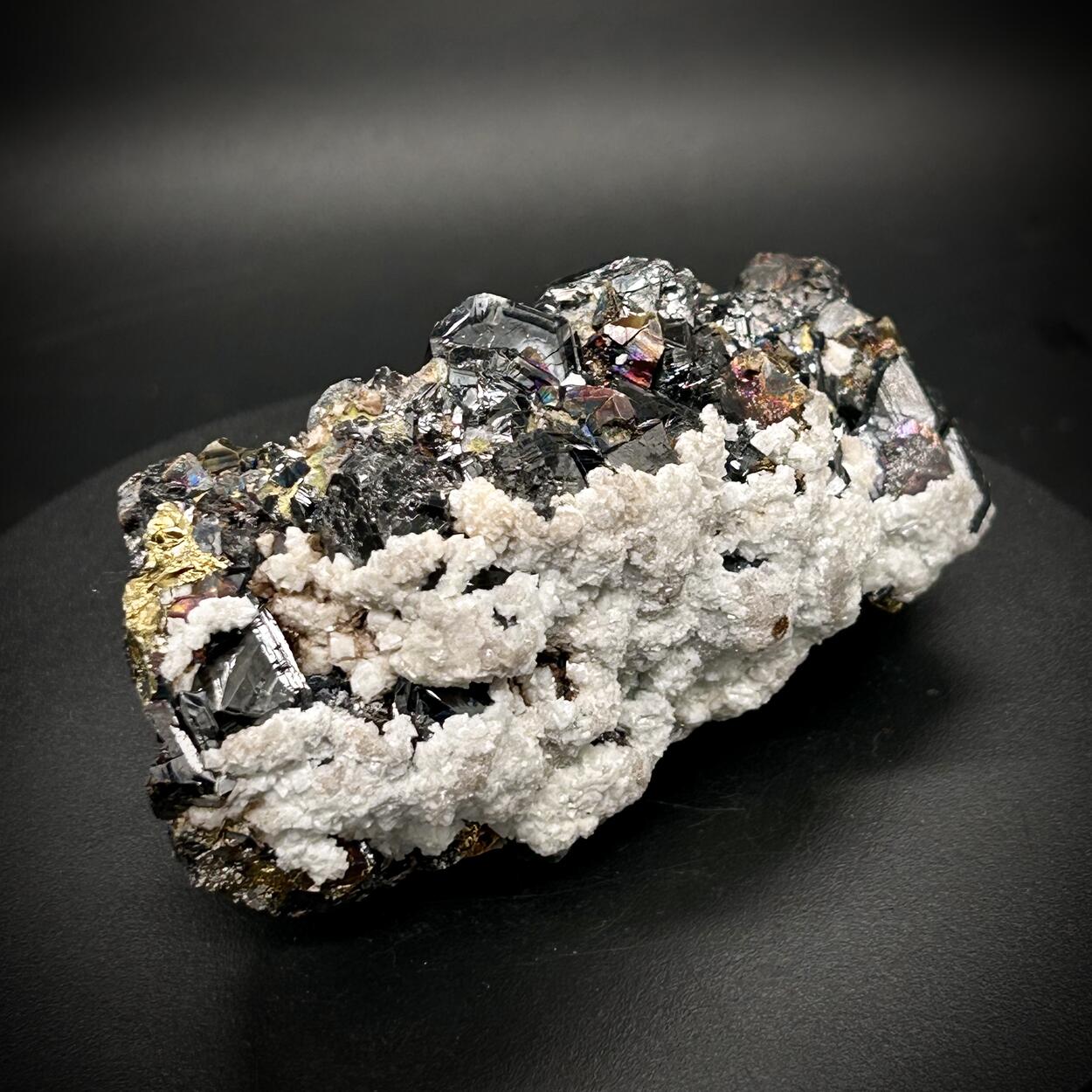 Chalcopyrite & Sphalerite Var Marmatite