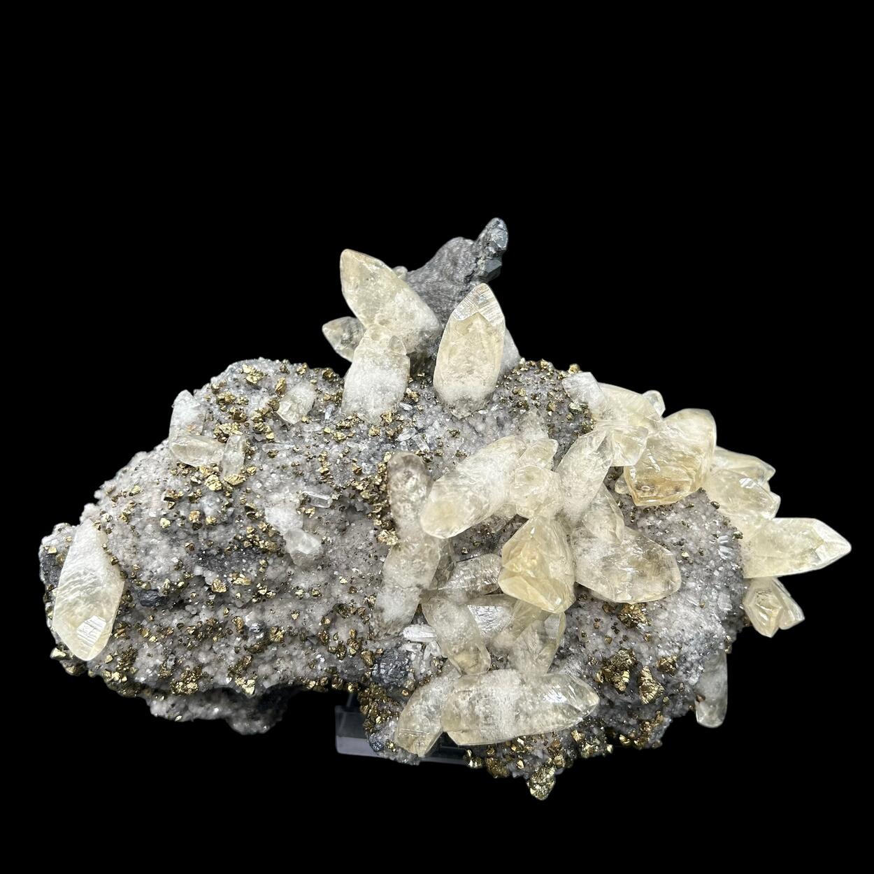 Calcite & Chalcopyrite & Galena