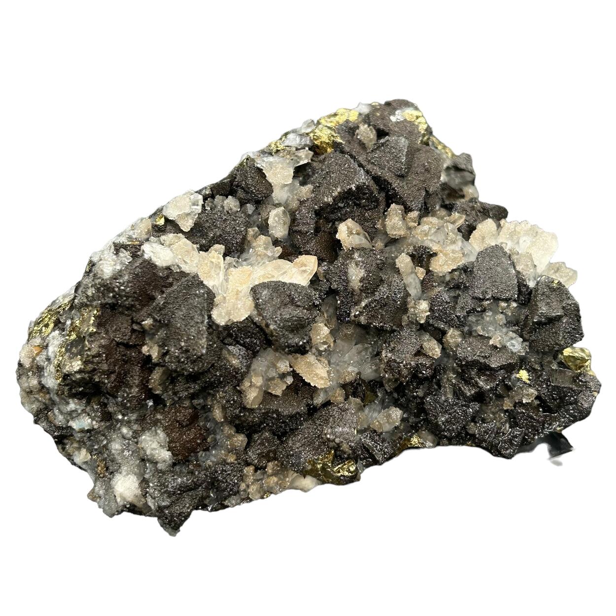 Chalcopyrite & Hematite & Quartz