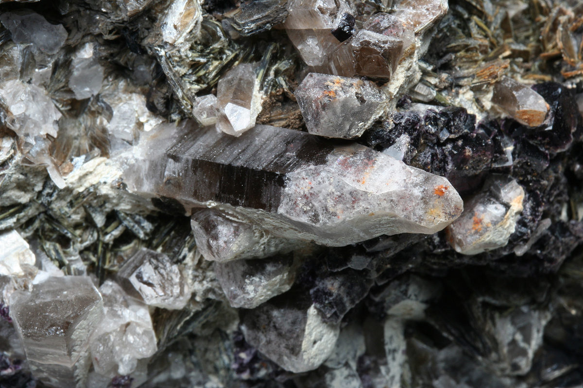 Zinnwaldite Fluorite & Quartz