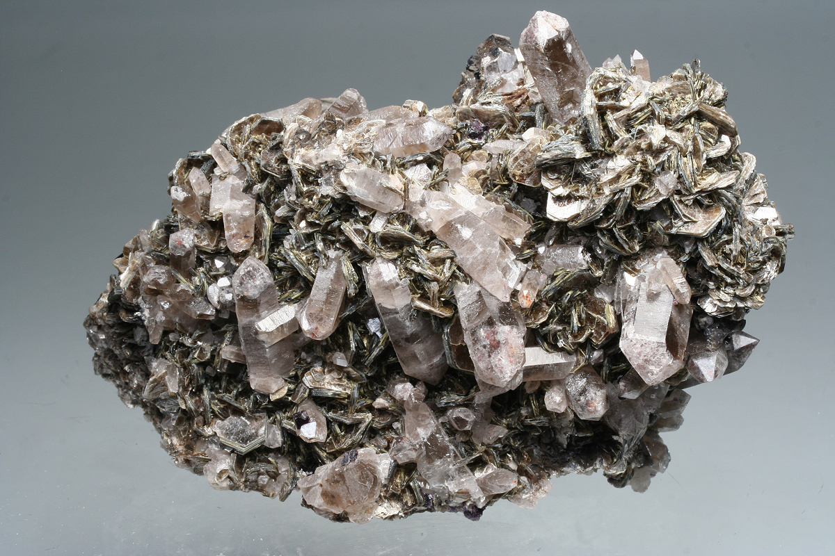 Zinnwaldite Fluorite & Quartz