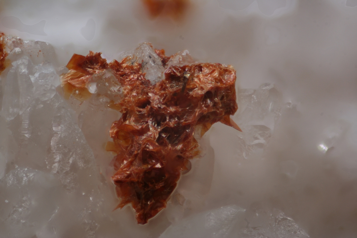 Pyroaurite On Calcite