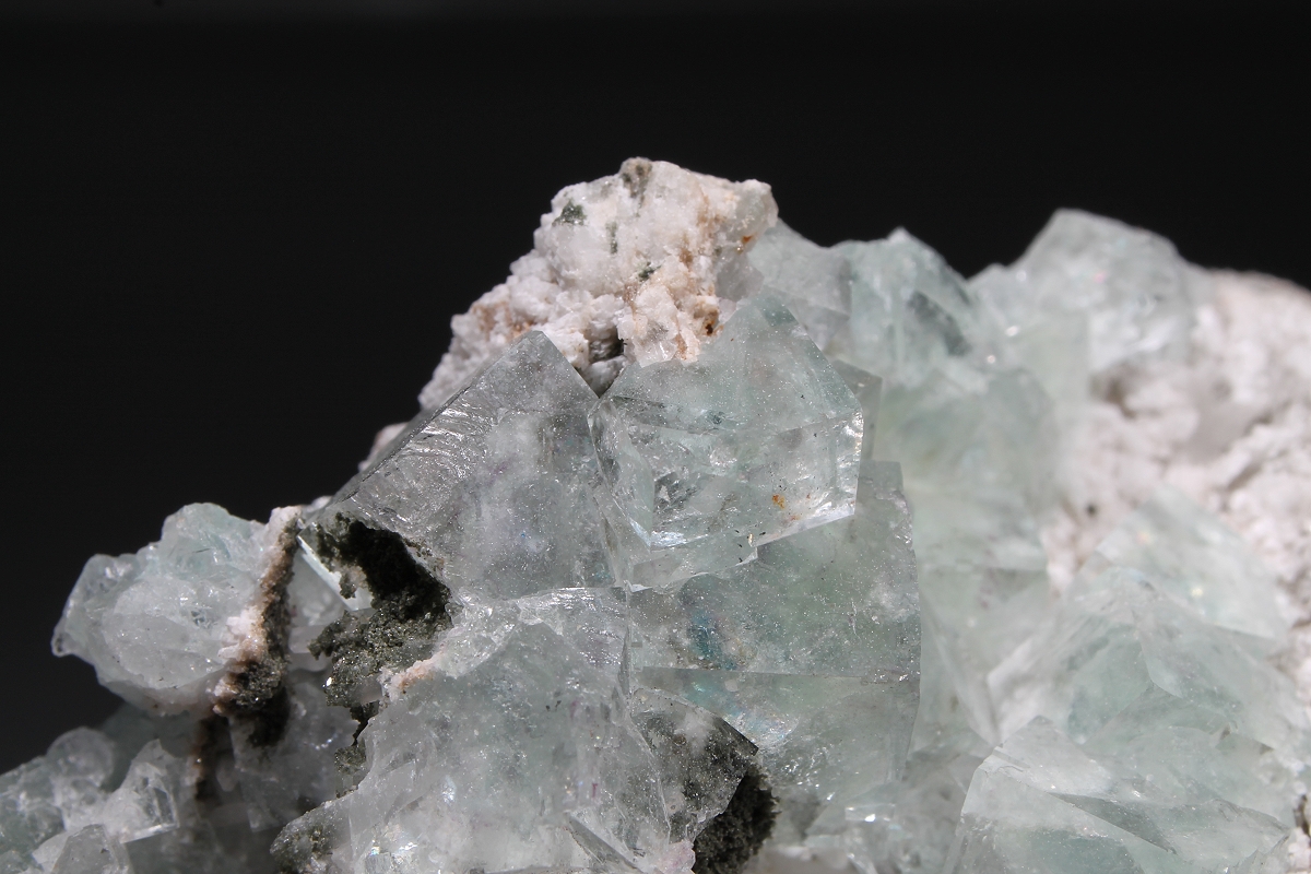 Fluorite With Quartz