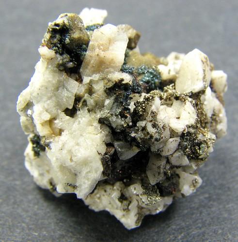 Donnayite-(Y) & Calcite