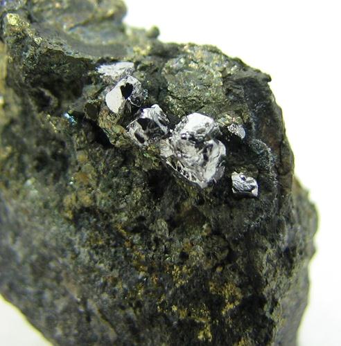 Sperrylite Violarite & Chalcopyrite