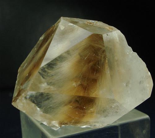 Quartz With Brookite Inclusions