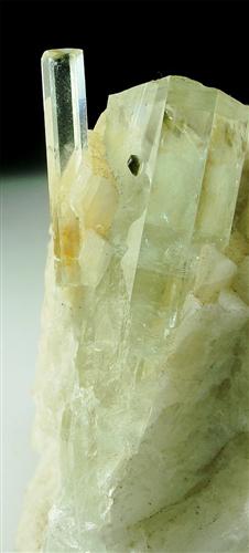 Aquamarine With Feldspar & Muscovite