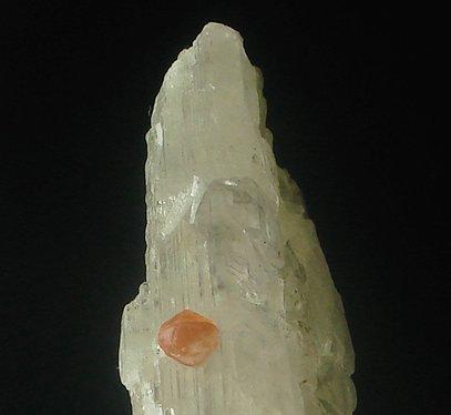 Spessartine On Kunzite