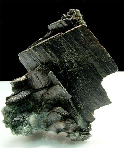 Actinolite With Adularia & Byssolite