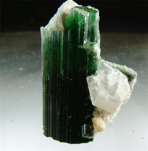 Elbaite With Aquamarine