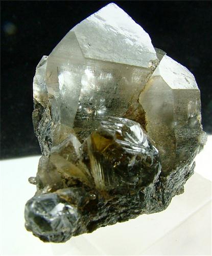 Quartz With Tourmaline Inclusions