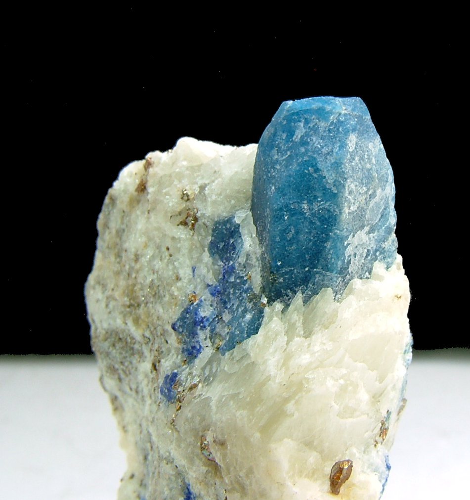 Afghanite With Lapis Lazuli & Pyrite