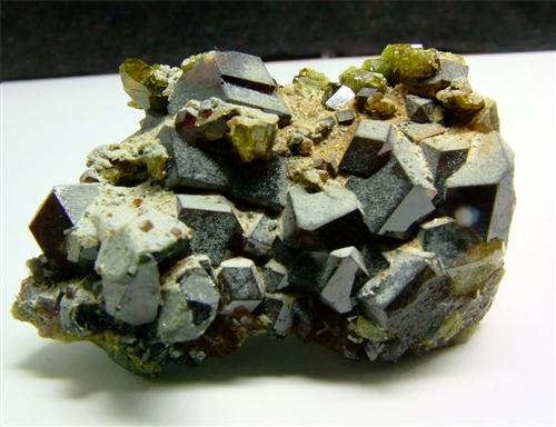 Andradite With Diopside & Clinochlore