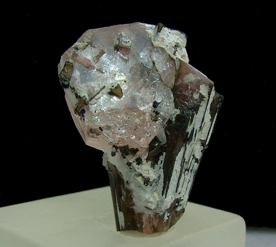 Morganite With Elbaite