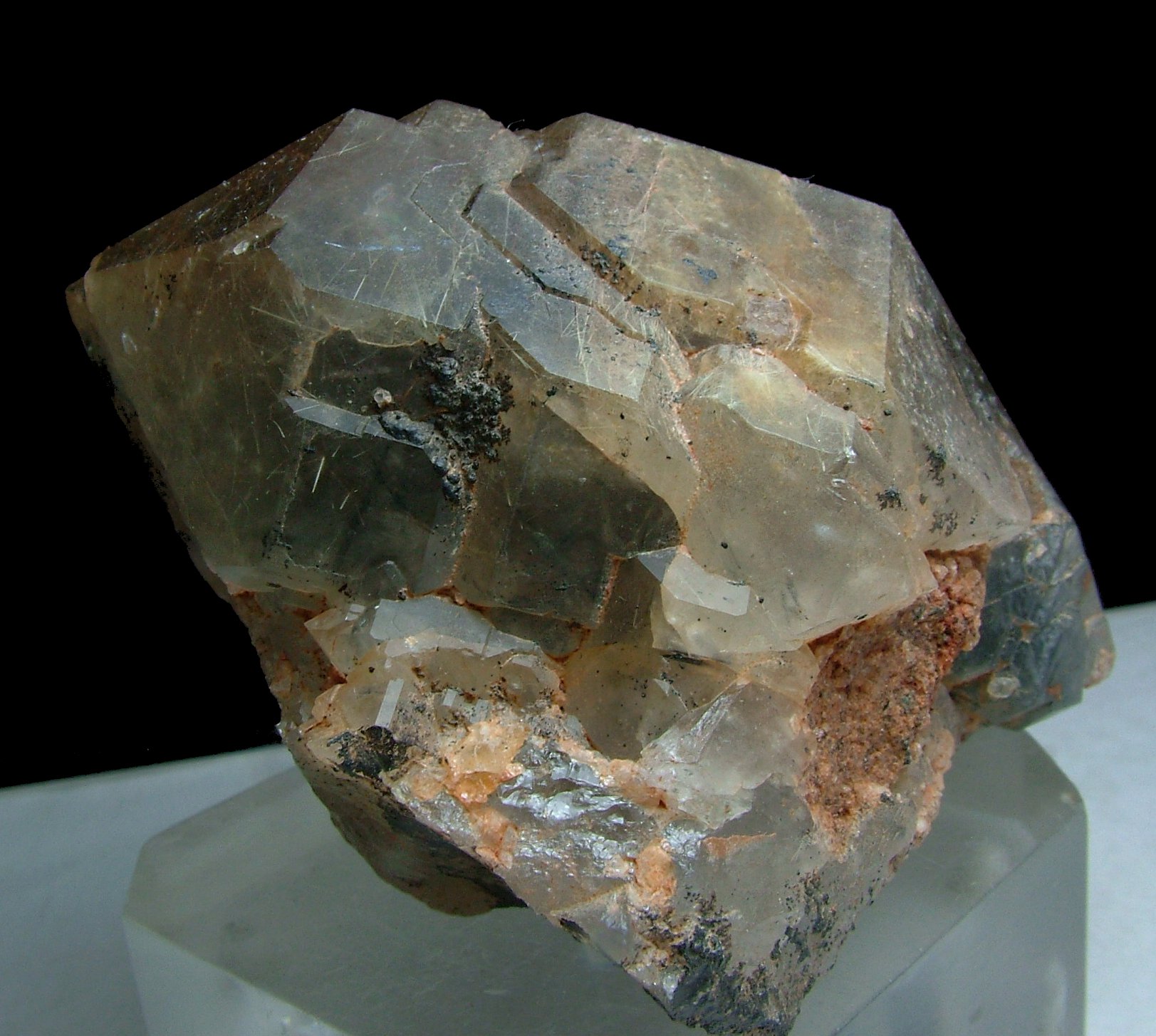 Quartz With Rutile Inclusions