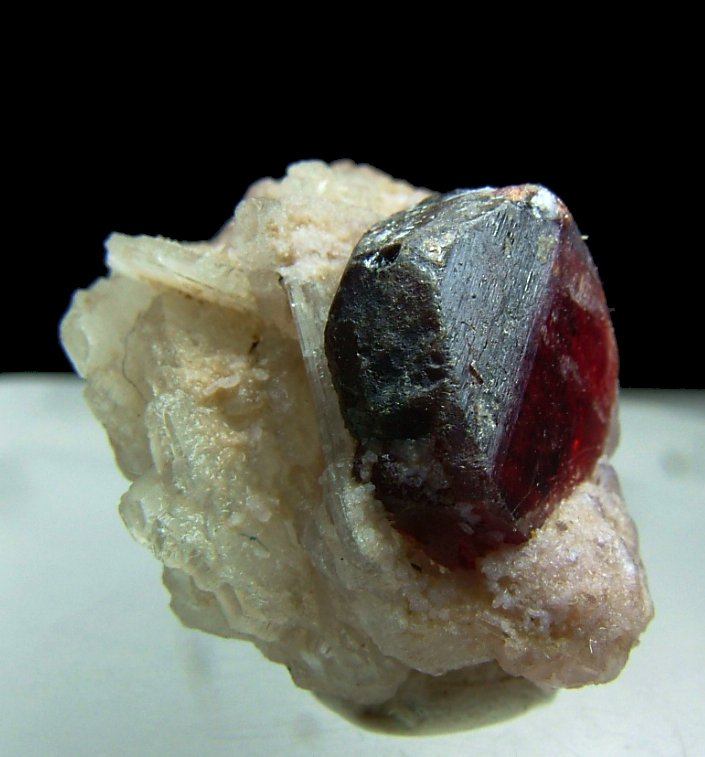 Tantalite-(Mn) With Lepidolite & Cleavelandite