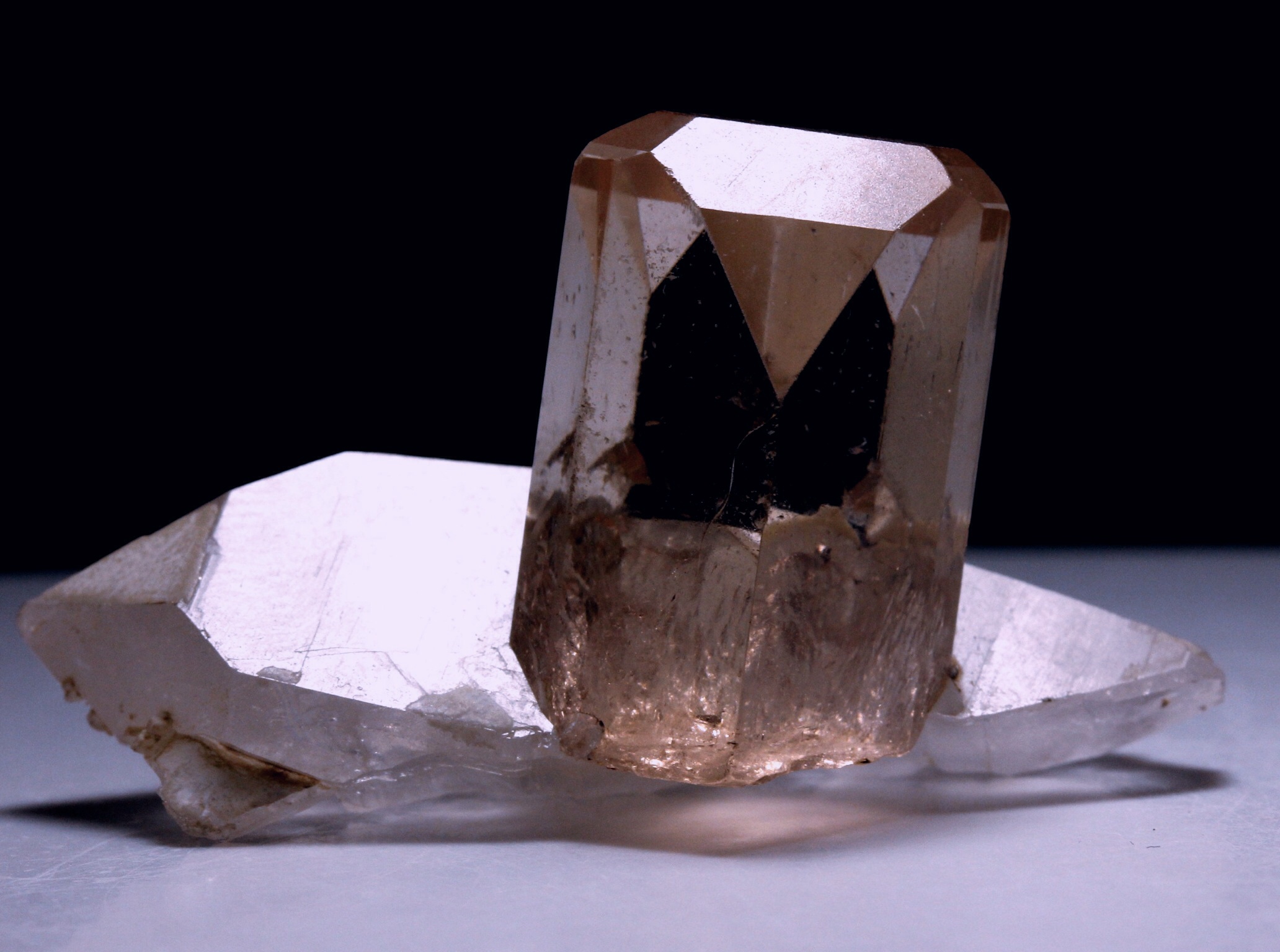 Topaz With Quartz