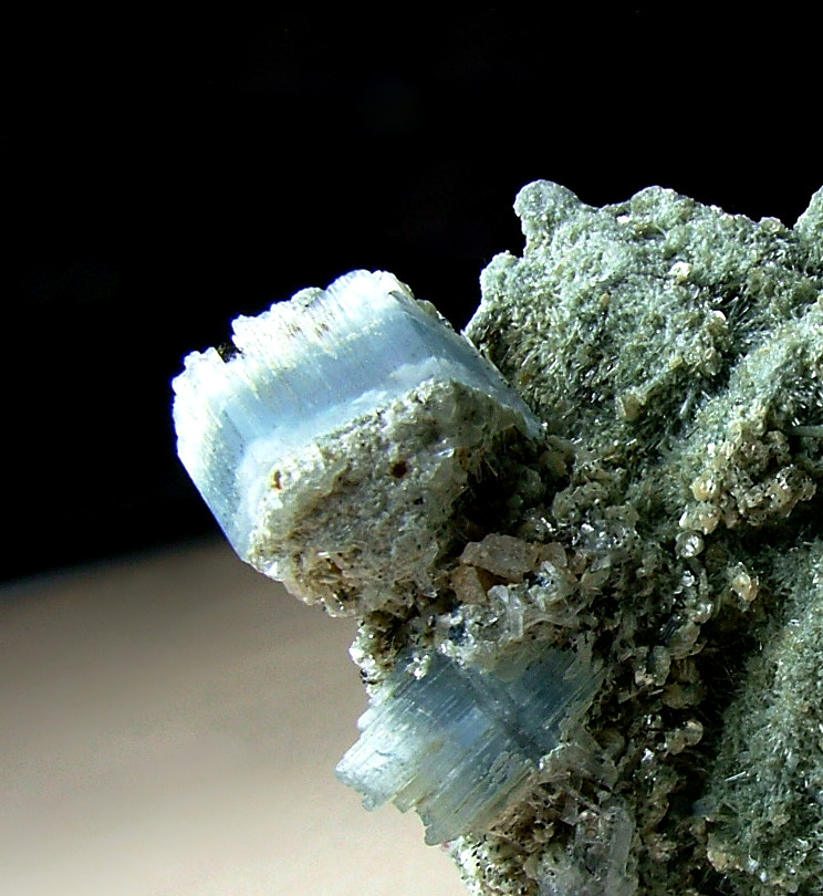 Beryl Var Vorobyevite With Mica