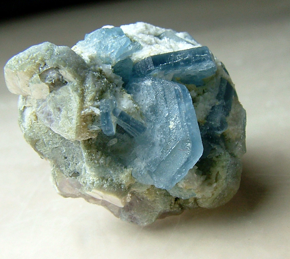 Beryl Var Vorobyevite With Mica