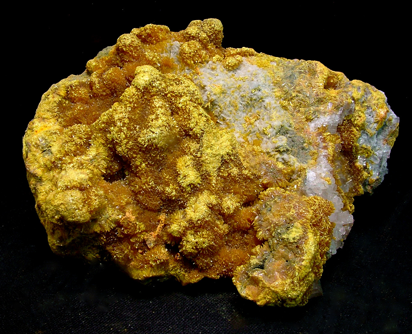 Baryte With Orpiment & Realgar