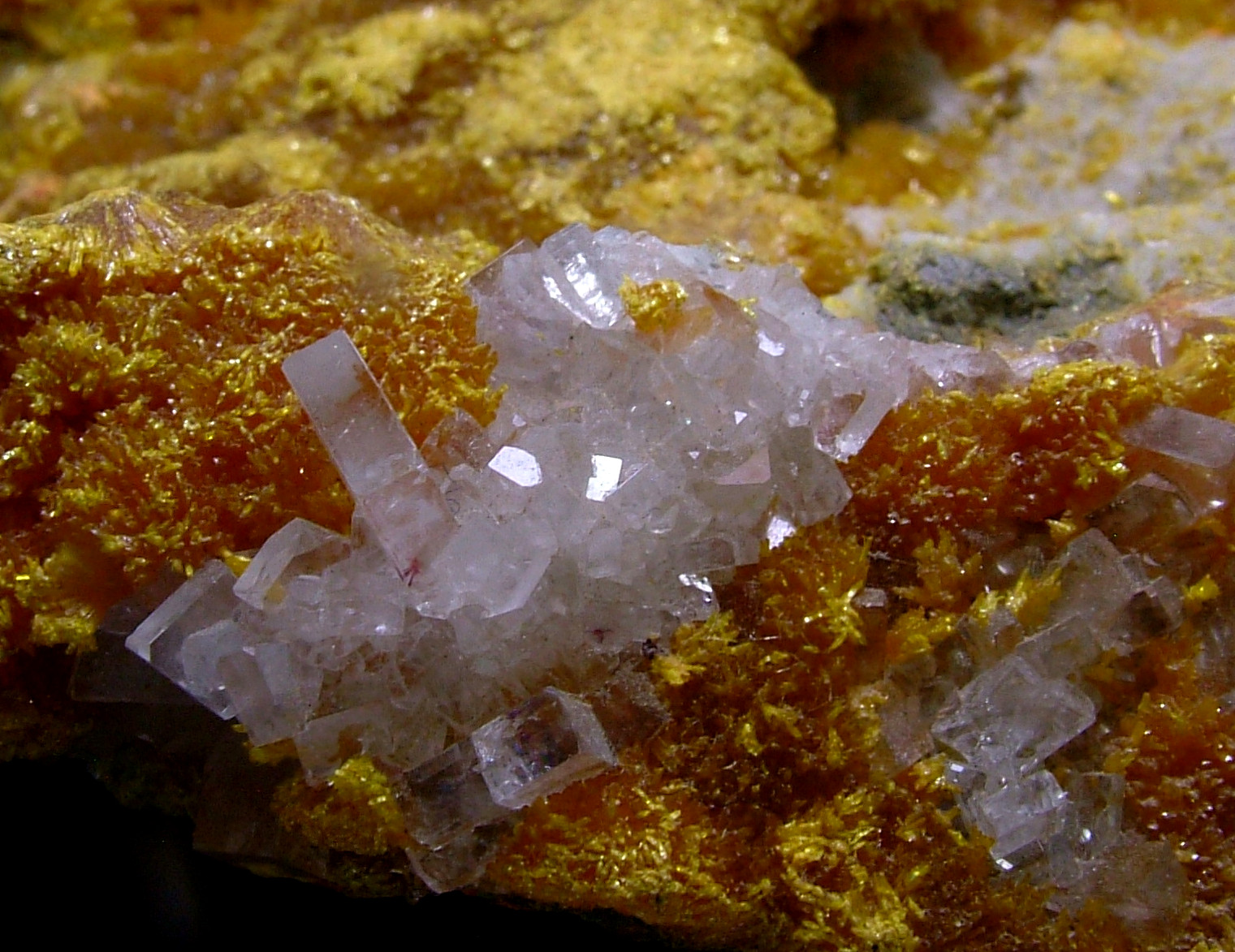 Baryte With Orpiment & Realgar