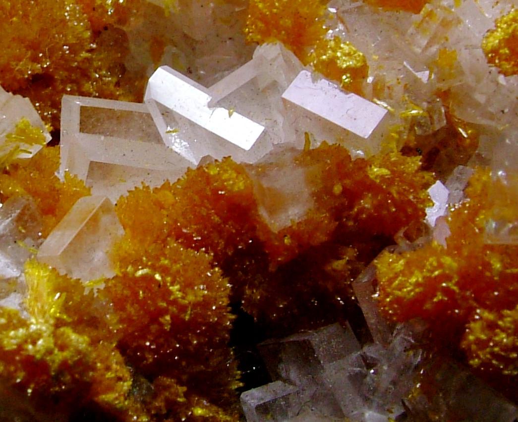 Baryte With Orpiment