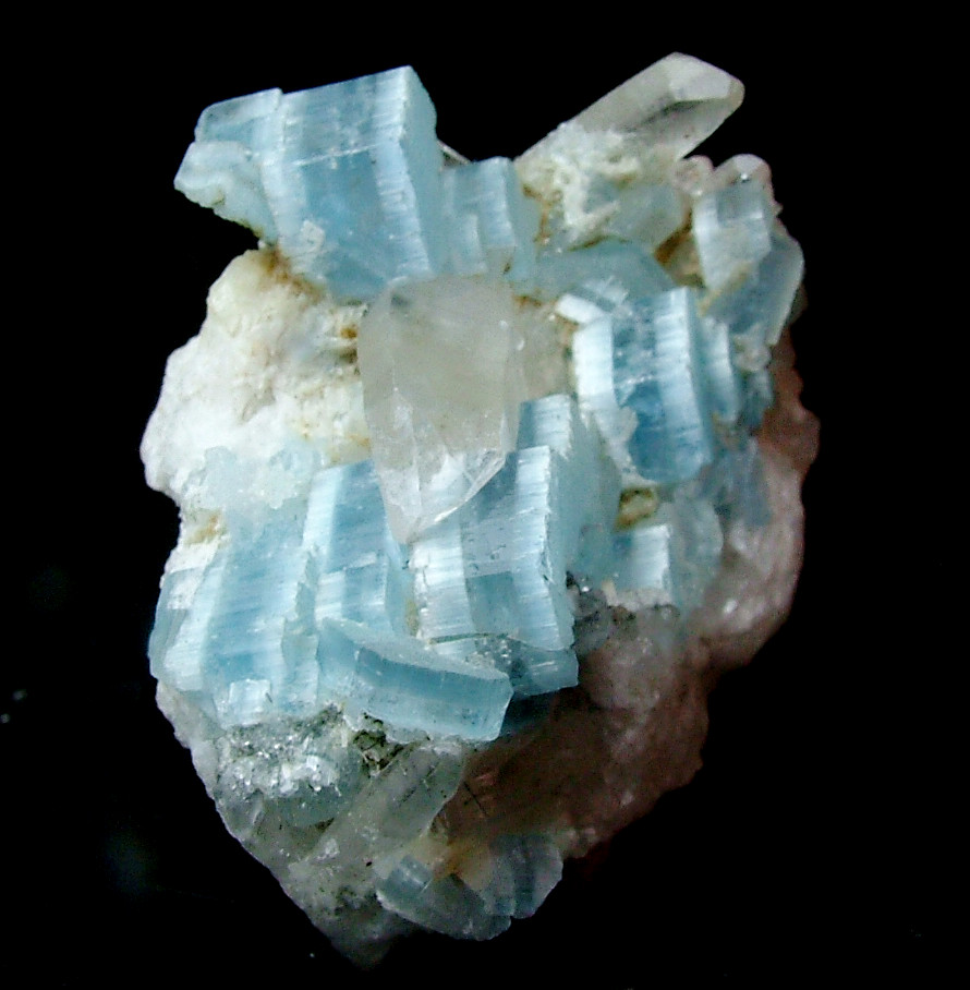 Beryl Var Vorobyevite With Quartz