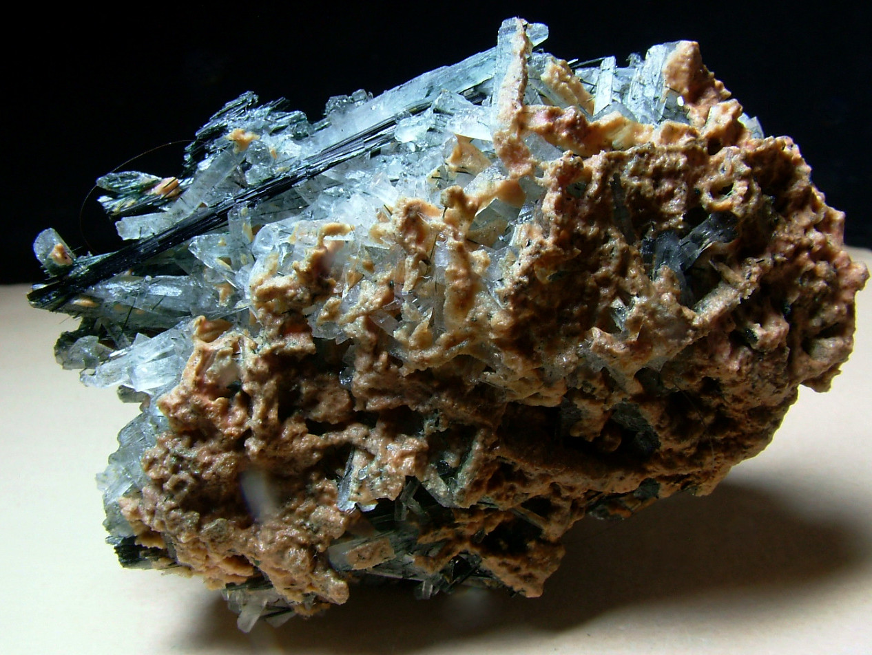 Natrolite With Actinolite