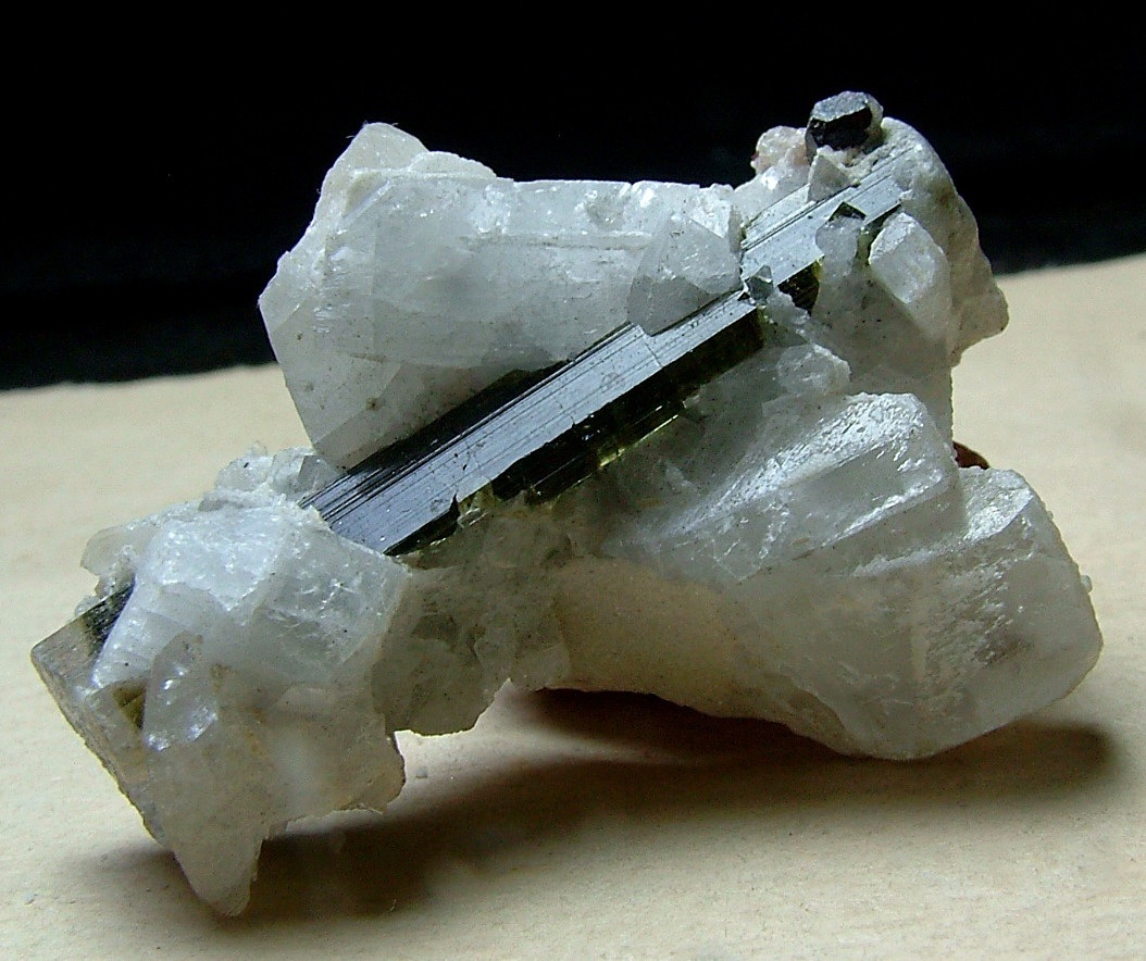 Tantalite-(Mn) With Elbaite