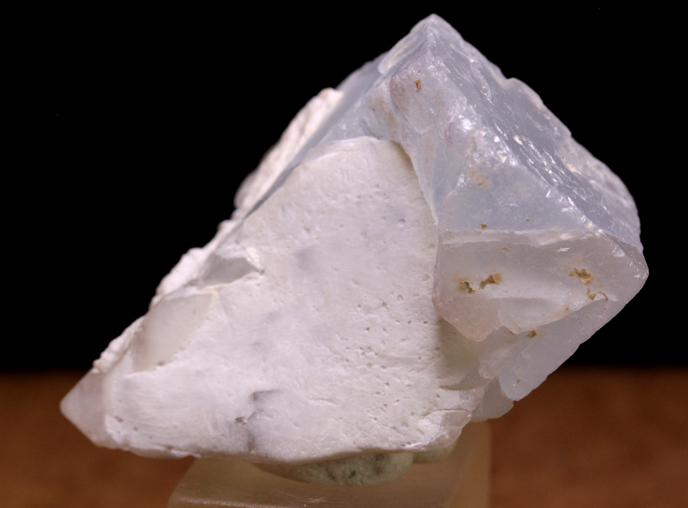 Fluorite With Indicolite & Quartz