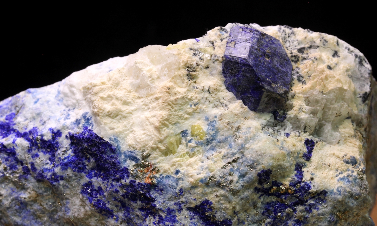 Sodalite With Sulphur