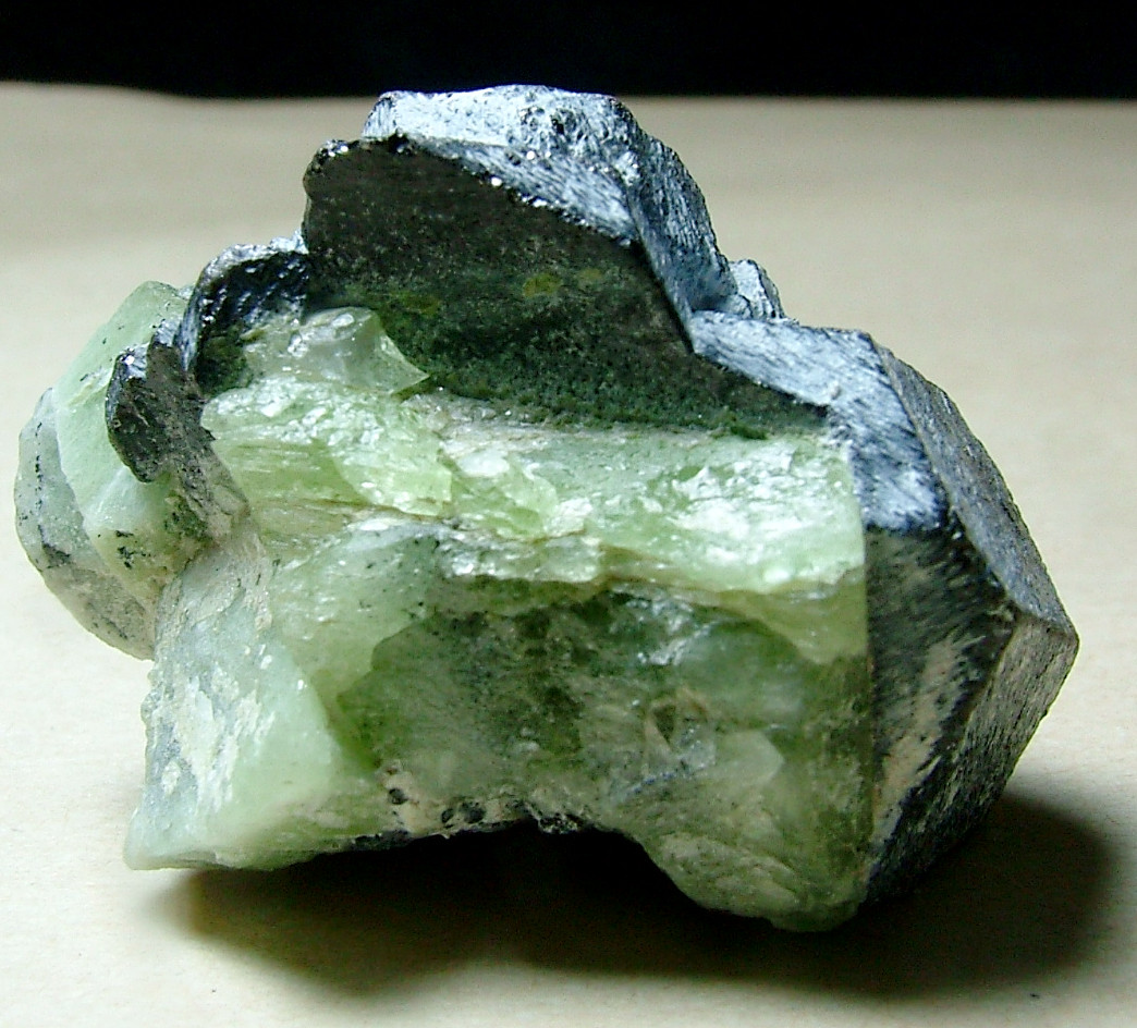 Magnetite With Peridot