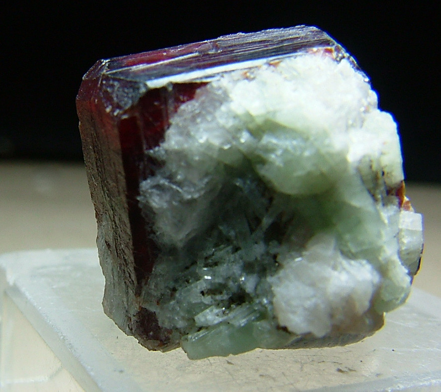 Tantalite-(Mn) With Elbaite