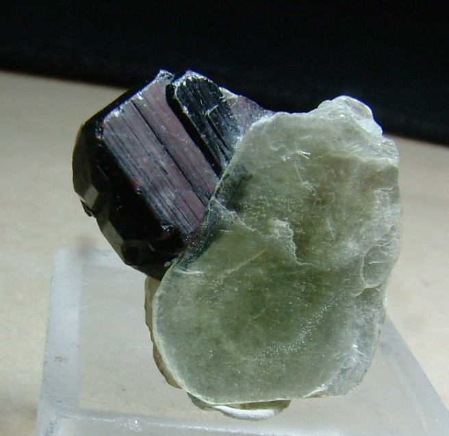 Tantalite-(Mn) With Mica