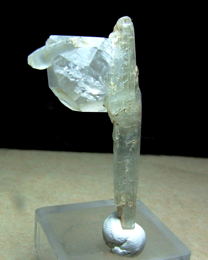 Kunzite With Quartz