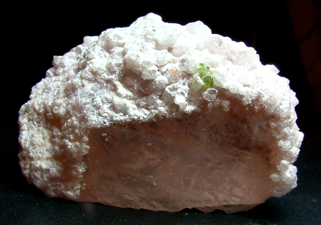 Beryl Var Morganite With & Lepidolite