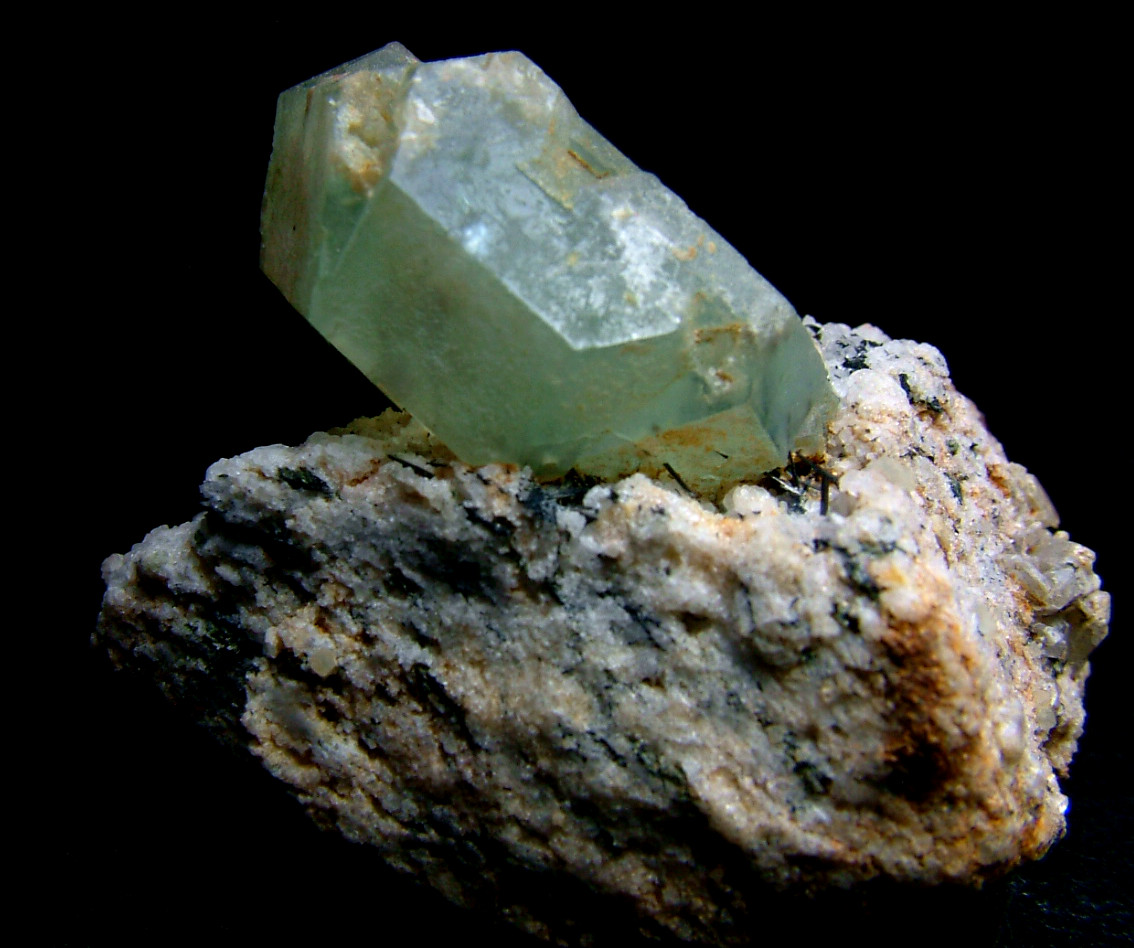 Fluorite With Aegirine