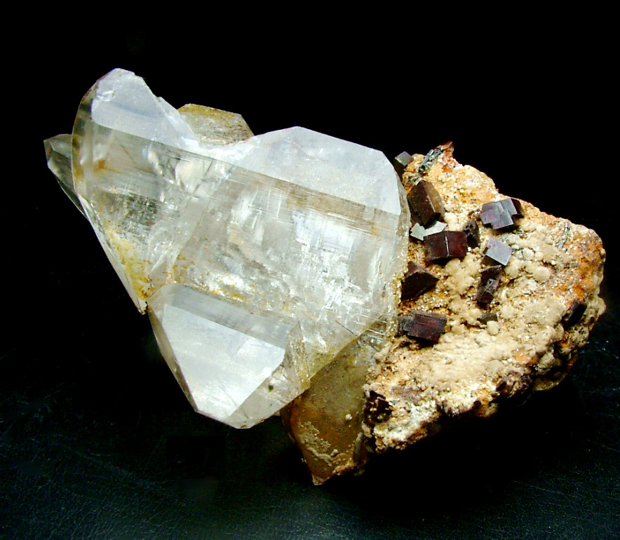 Quartz With Siderite