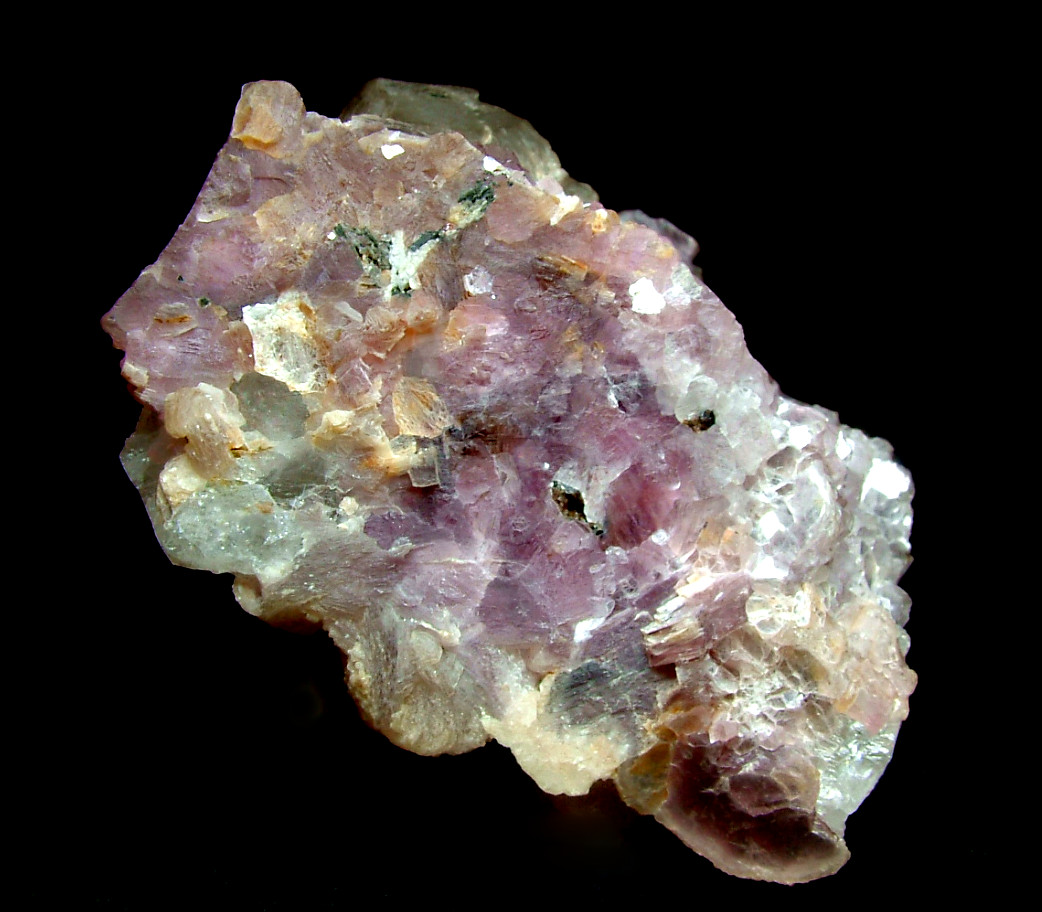 Topaz With Lepidolite & Quartz