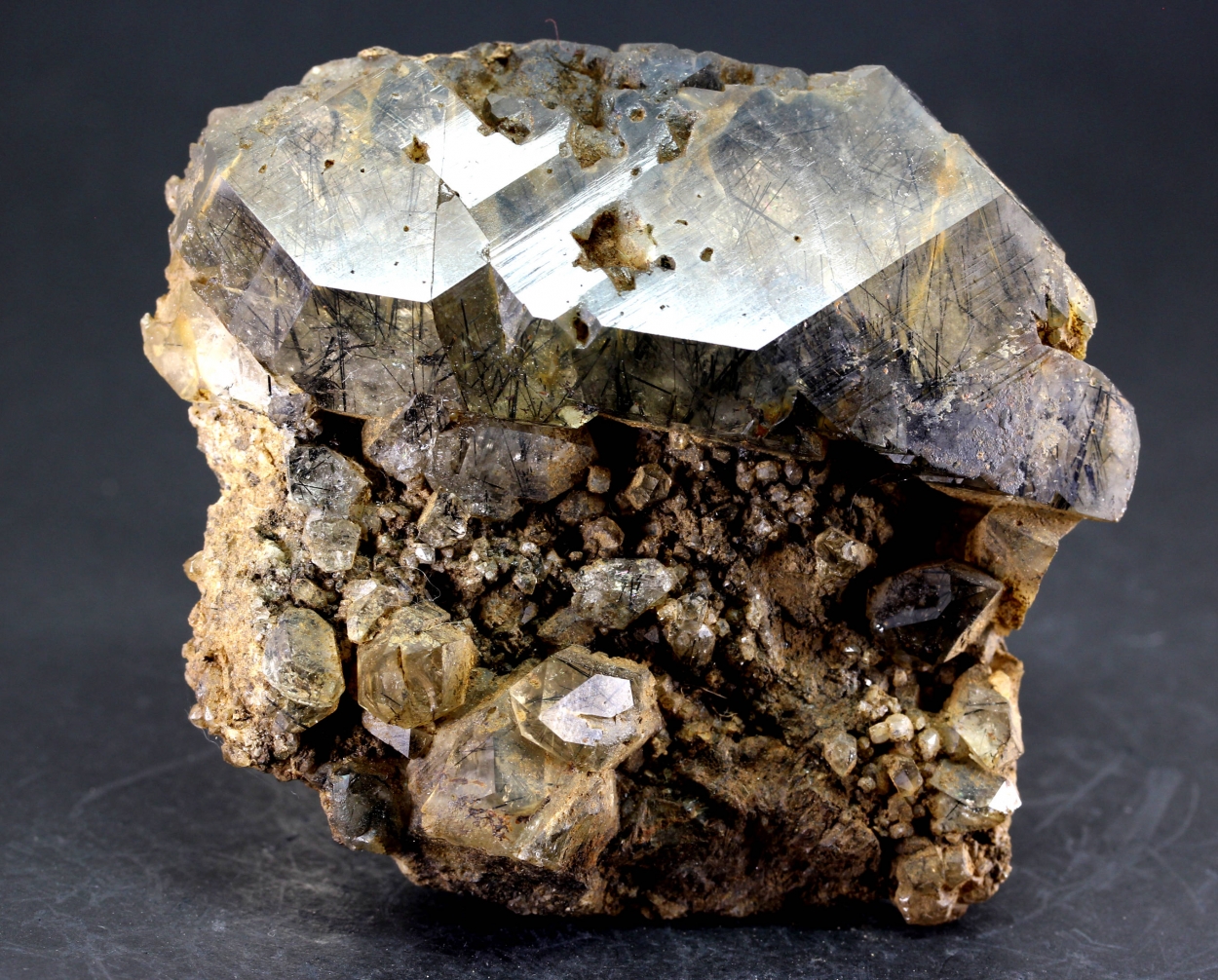 Quartz With Rutile Inclusions