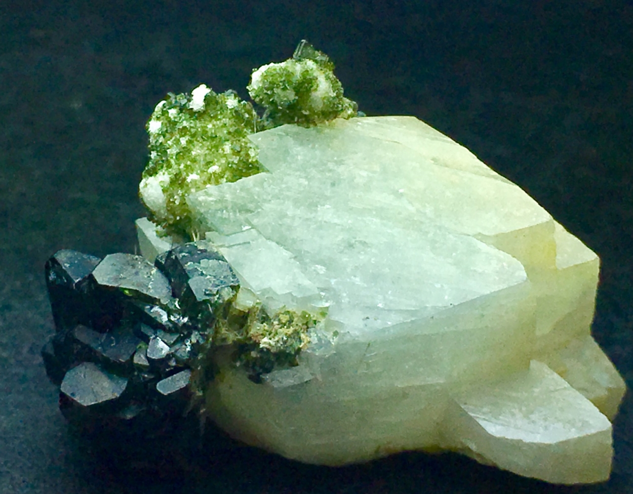 Diopside With Adularia