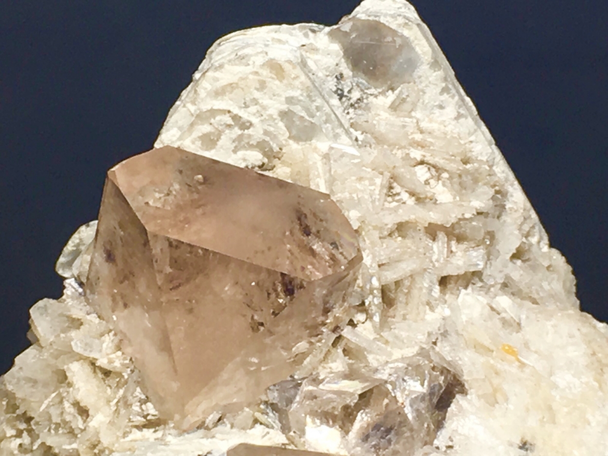 Topaz With Microlite & Cleavelandite