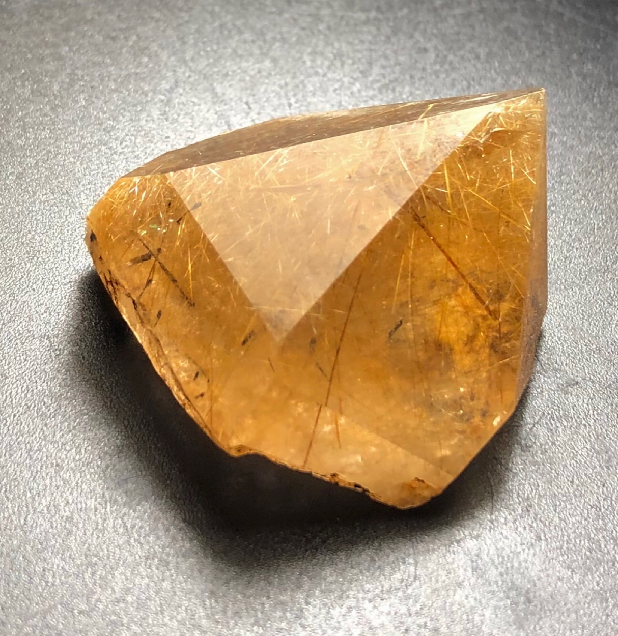 Quartz With Rutile Inclusions