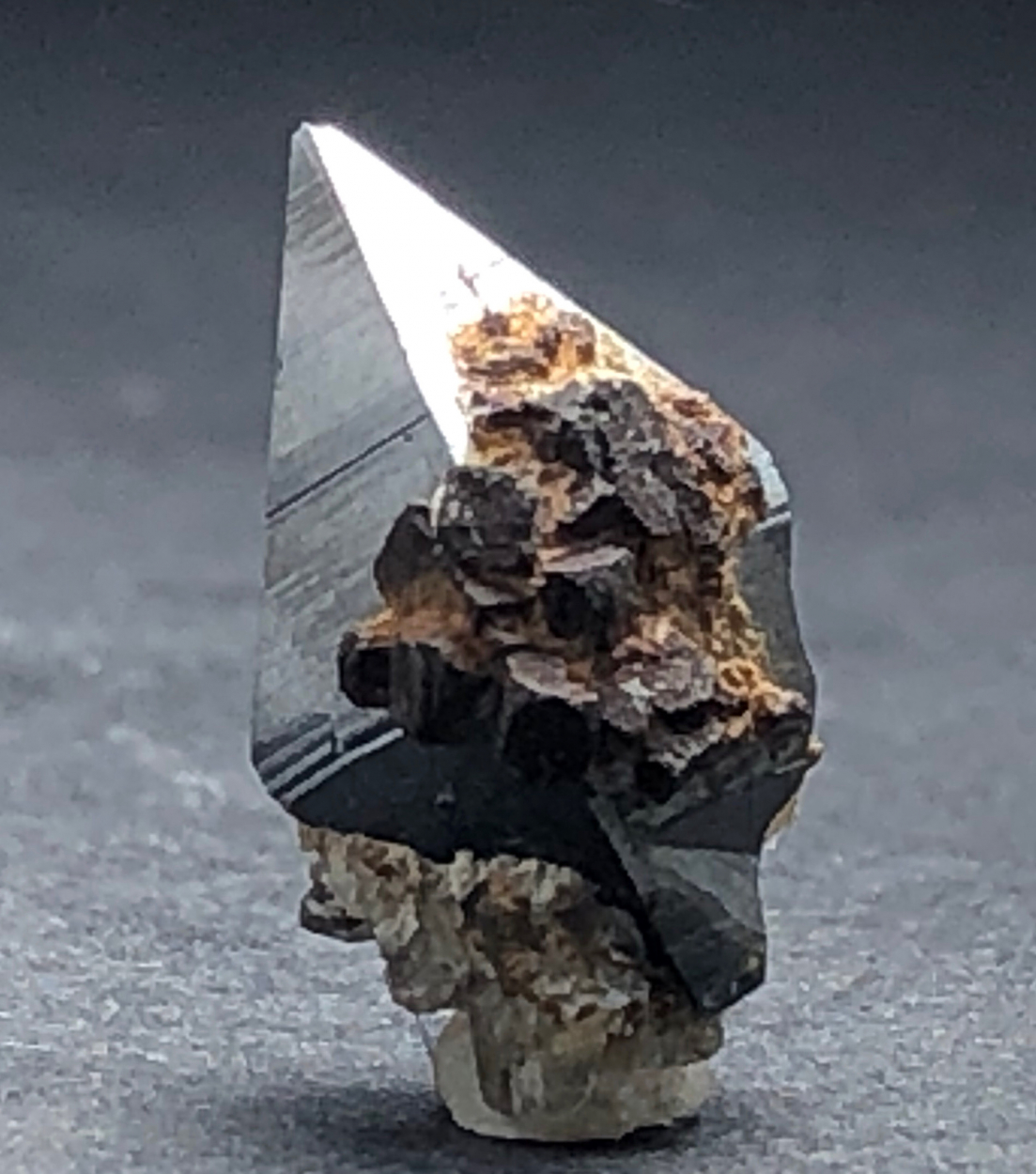 Anatase With Limonite & Albite