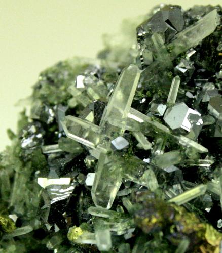 Galena & Chalcopyrite With Quartz Var Japan Law