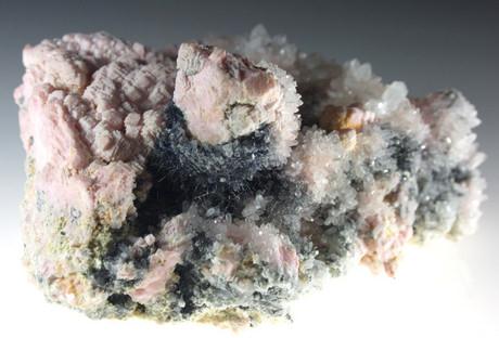 Rhodochrosite Quartz & Boulangerite