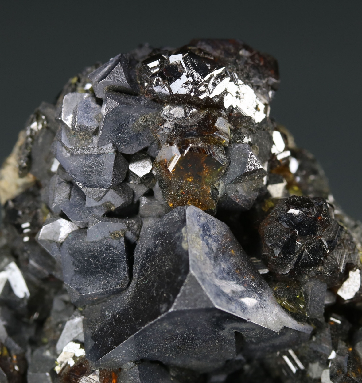 Sphalerite Var Cleiophane With Galena