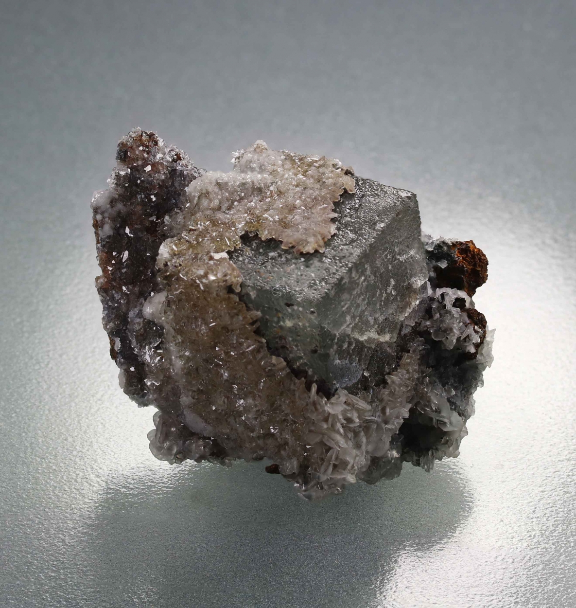 Fluorite With Baryte