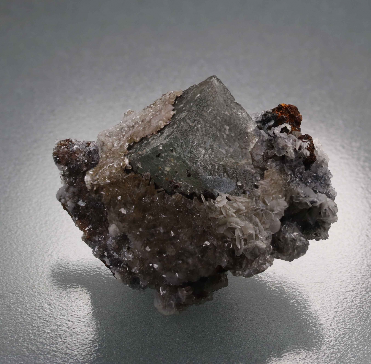 Fluorite With Baryte